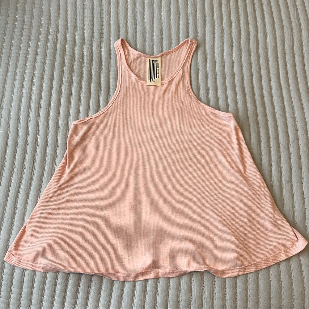 Free People Ribbed Tank Top -Made in USA